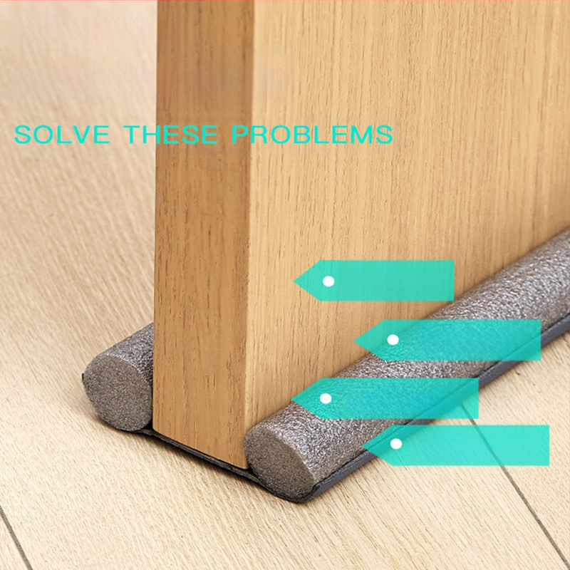 Долен уплътнител за врати от пяна – ветроустойчив и шумоизолиращ уплътнител за врати и прозорци, марка 45454/Good Cloud