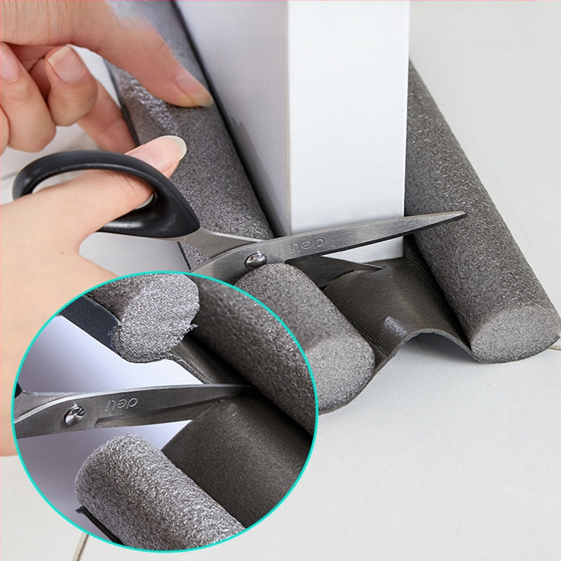 Долен уплътнител за врати от пяна – ветроустойчив и шумоизолиращ уплътнител за врати и прозорци, марка 45454/Good Cloud