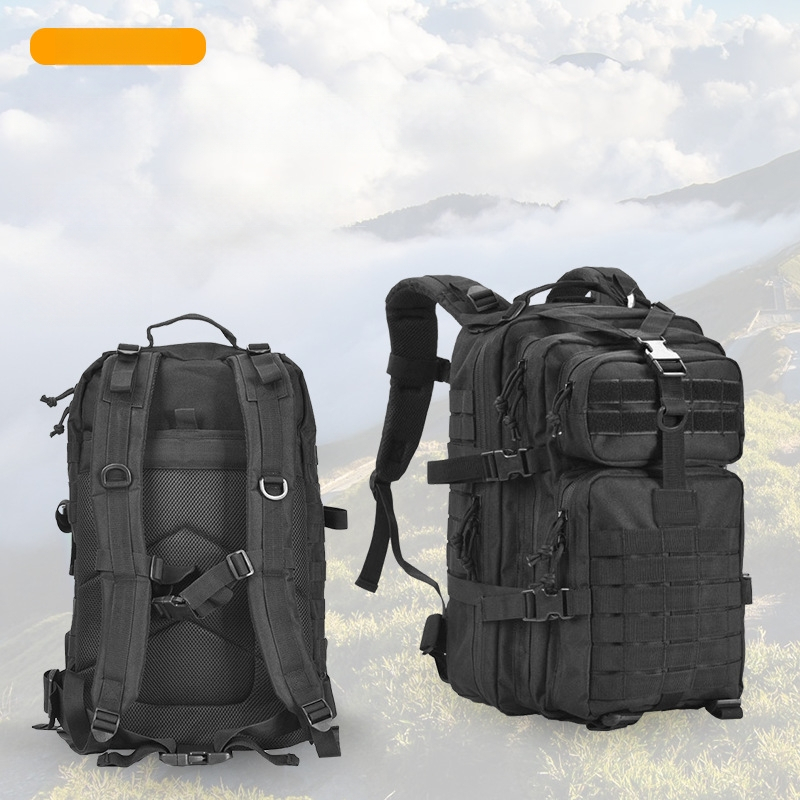 3P Τακτικό σακίδιο για υπαίθριες πεζοπορίες – μεγάλης χωρητικότητας στρατιωτικού στυλ, ύφασμα 600D Oxford, Unisex, Άνοιξη 2024, μονόχρωμο σχέδιο