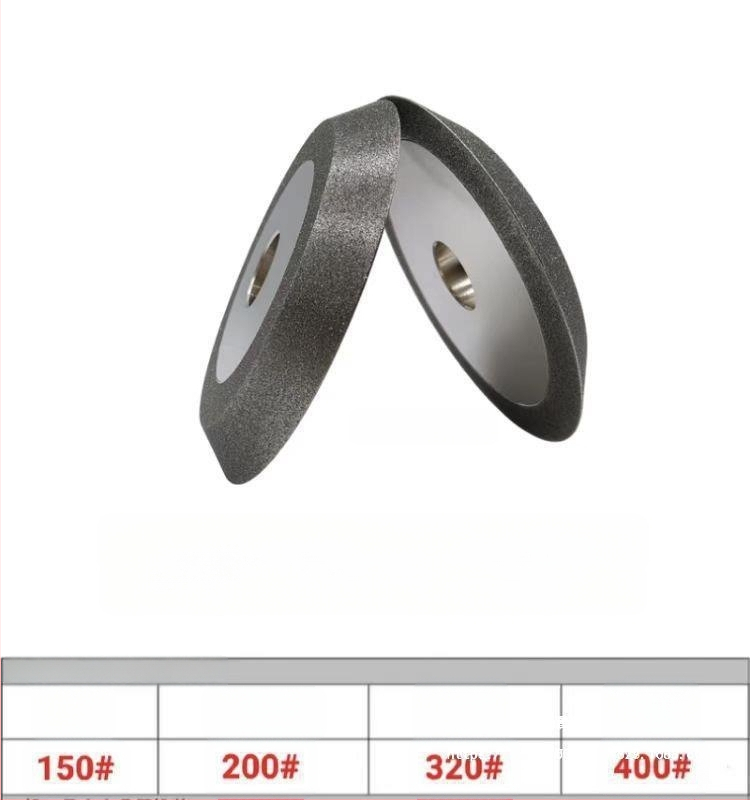 Диамантен шлифовъчен диск със 45° и 60° наклон за пили от волфрамова сплав, свредла и фрези