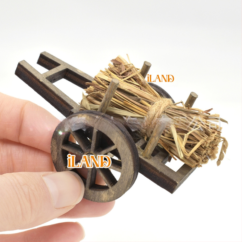 iland Medienos pagamintas lėlių namelis lauko sodei — simuliaciniai sodo priedai, kategorija Lėlių namelis su lauko sodu, amžius 7–14