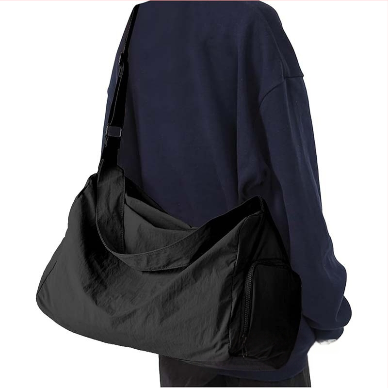 Mažas fitneso krepšys su batų skyriumi, atsparus vandeniui Oxford audinys, unisex, lengvas, lauko naudojimui