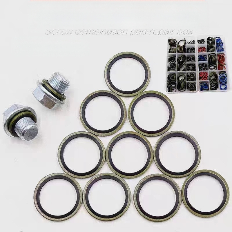 Kombinirani komplet za popravak brtvila i O-prstena za automobile, Ruixin stamping seal, model 6-163