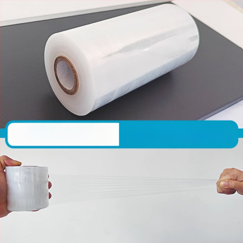 PE стреч филм за опаковки; материал PE; предназначение – опаковане; обработка и персонализация налични