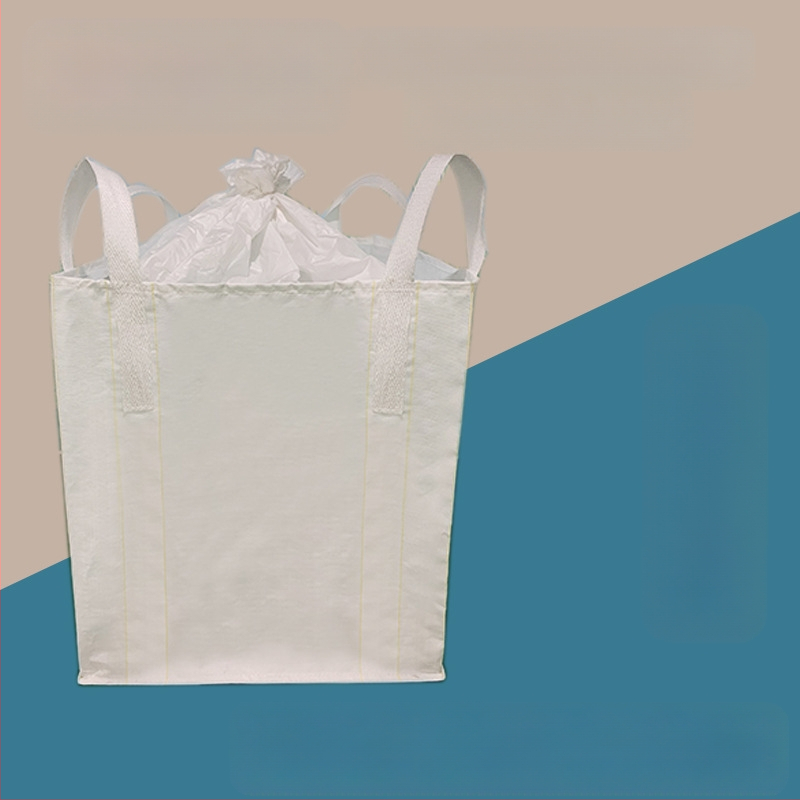 Konteinerio maišos, PP medžiaga; talpa 1–2 tonos; spausdintas logotipas; tinkama plastikui, cementui, šėrimui, chemijai, grūdams; naudojimas: šiukšlių maišas, konteinerio maišas, tonų maišas