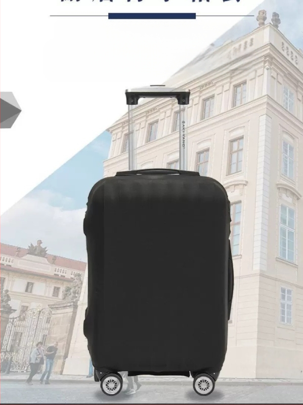 A-Z bagažo dangtis, poliesteris, kvėpuojantis, antibakterinis, vienos spalvos, suderinamas su traukimo strypu - Pavasaris 2024