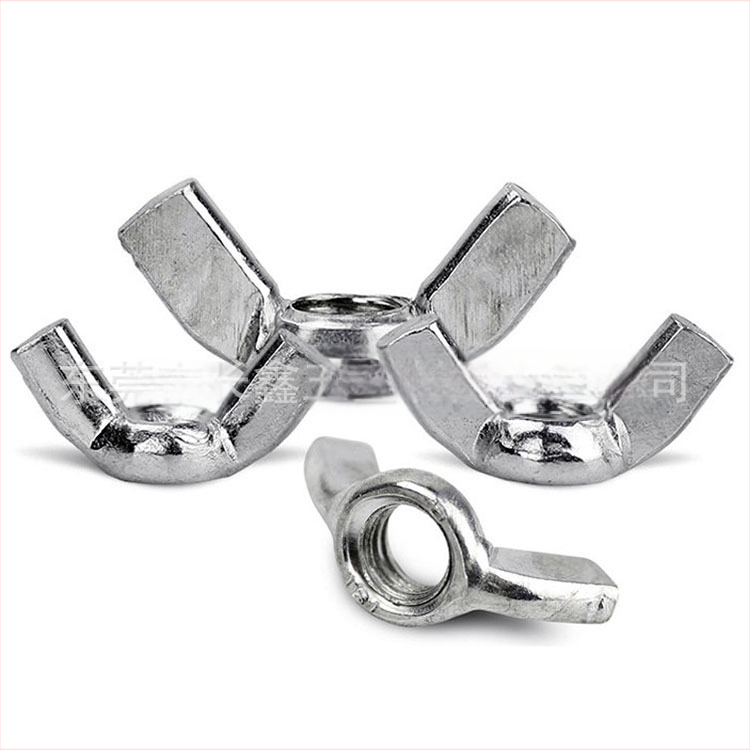 Гайка-крило от 304 неръждаема стомана, гладка повърхност, Changxin GB62 A2-70