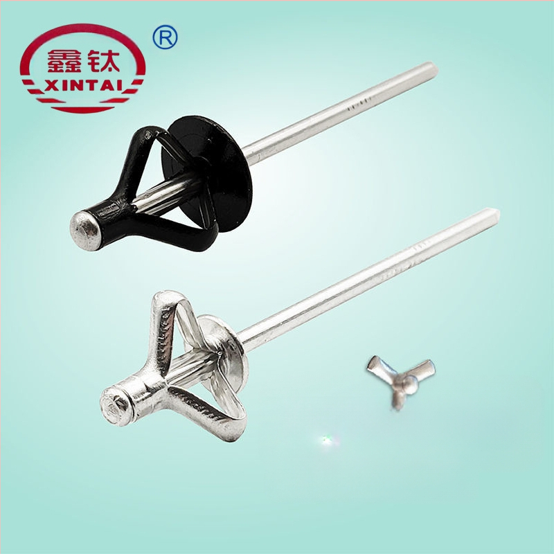 Ривет, 3-зъбен, изцяло алуминиев, сгъваем mandrel, лаково покритие — GB/T 12618.5-2006, Xinti