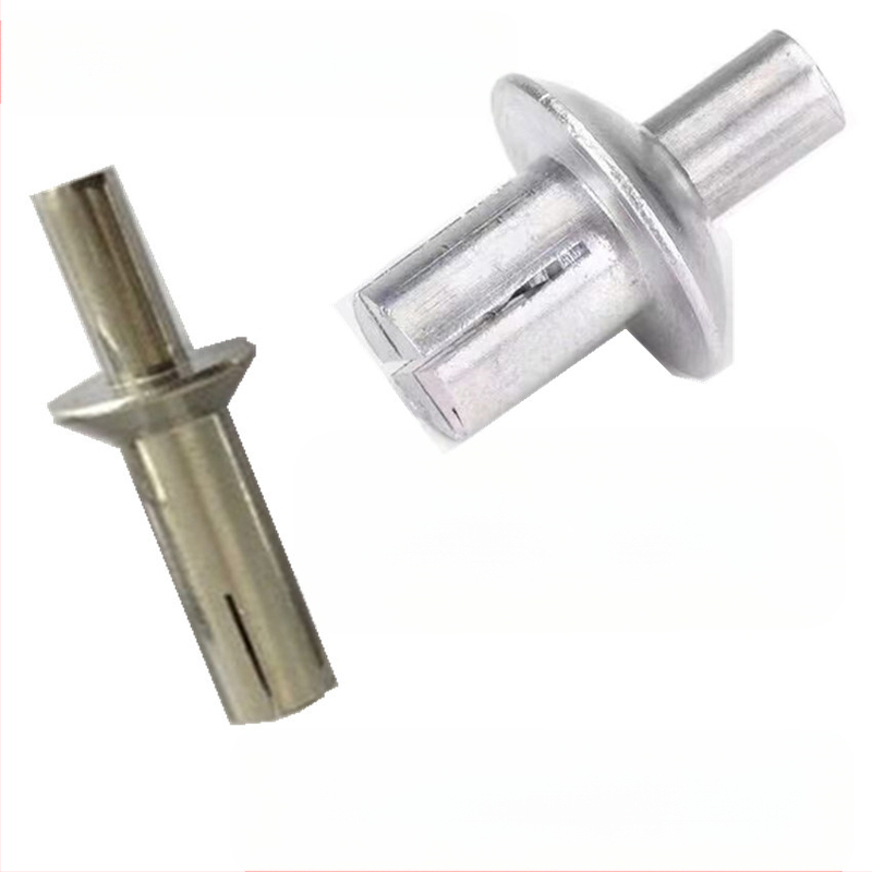 Aluminijske nitu s udubljenom glavom i polukružnom glavom, vučene nitu, promjer 6,4