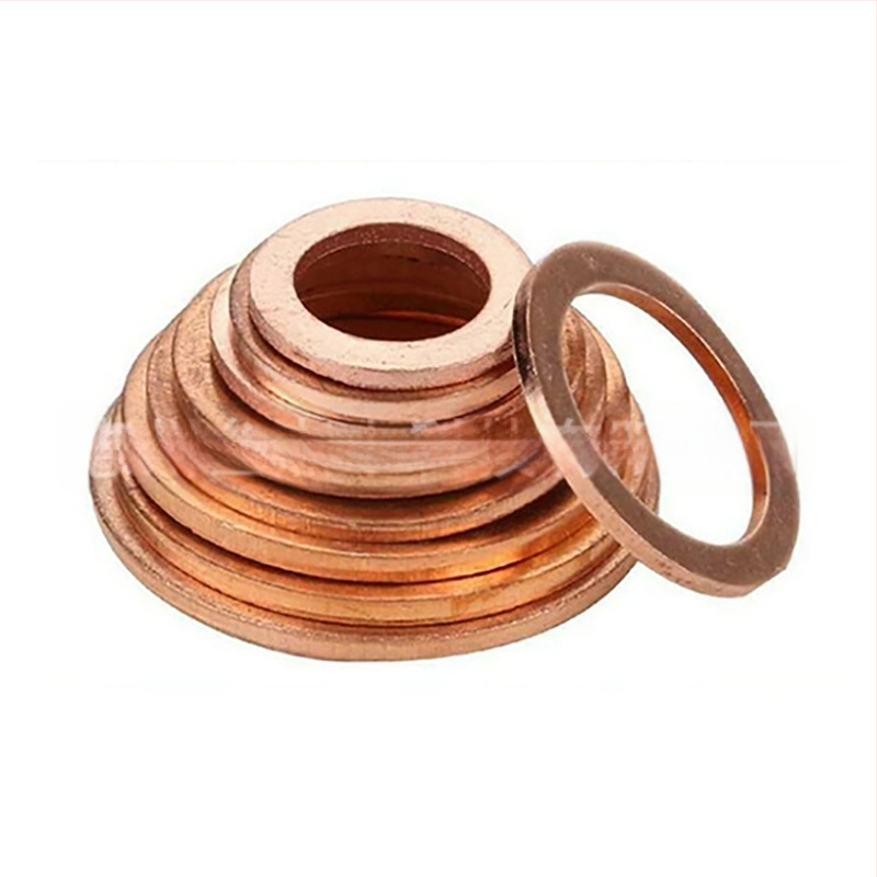 Фиксиран уплътнител FS060051 за автомобили, меден уплътнител, висока температура, минимална поръчка 120 бр