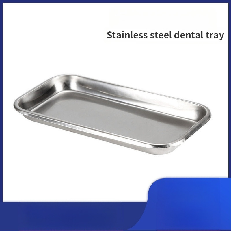 Roostevabast terasest ruudukujuline hambaravi vaagen desinfitseerimiseks; töötlemise kohandamine; trükitud logo; litsentsiga privaatne märgis