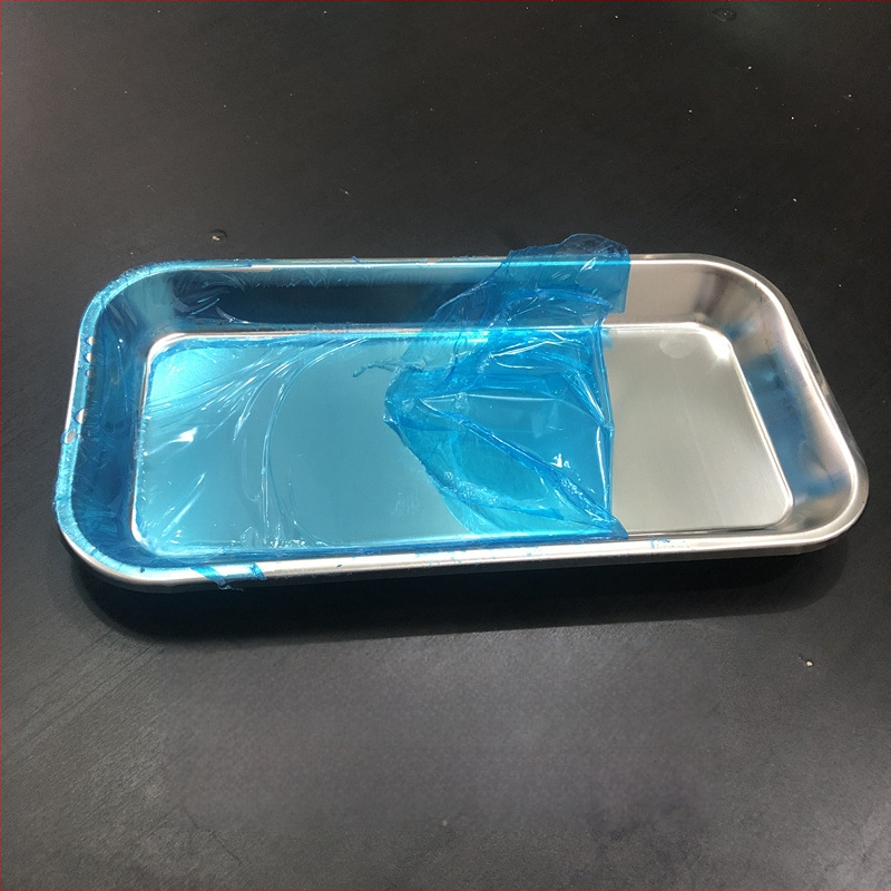 Roostevabast terasest ruudukujuline hambaravi vaagen desinfitseerimiseks; töötlemise kohandamine; trükitud logo; litsentsiga privaatne märgis