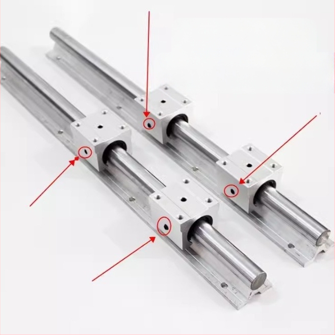 SBR линейна водач релса и плъзгач, Yuze, стоманена конструкция