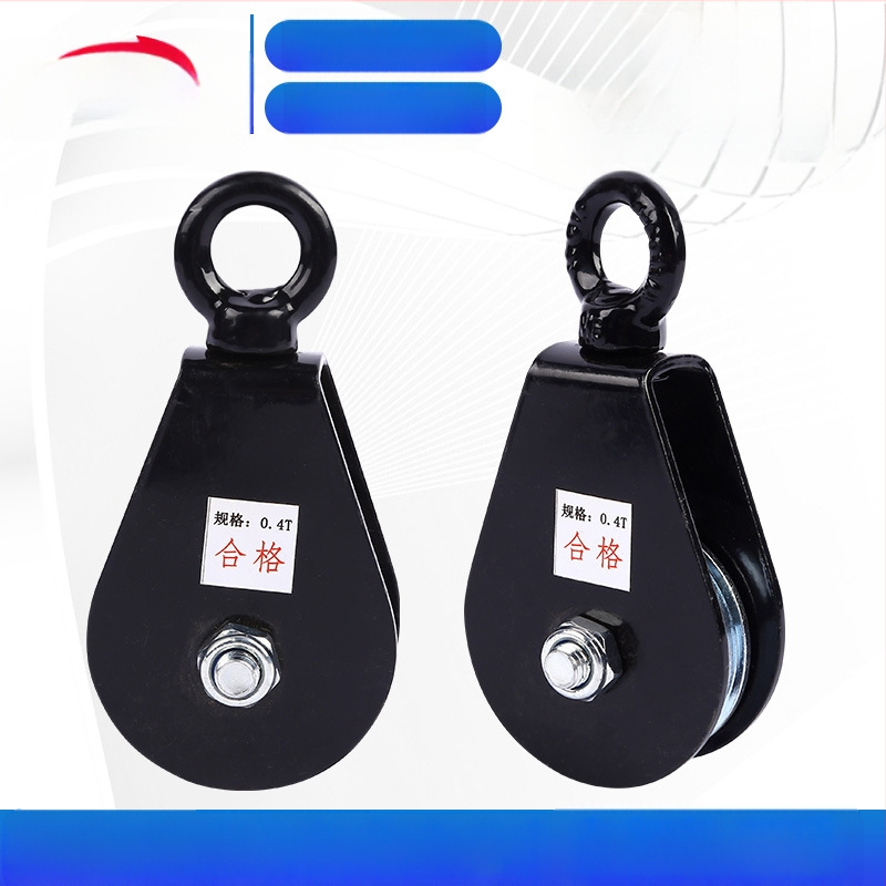 Лагерна ролка за висящ кабел за повдигане | Материал: сплавна стомана | Товароподемност: 0,03–0,8 т | Приложение: строителство и индустриално производство