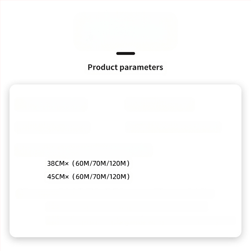 Chao Xin удебелено здраво алуминиево фолио за печене и барбекю, 15/18/20 μm, подходящо за микровълнова, кутия от 6 ролки