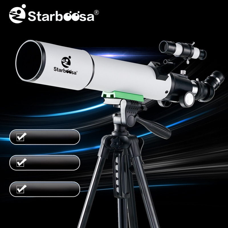 Starboosa 70500 telescop monocular pentru astronomie, mărire 375x