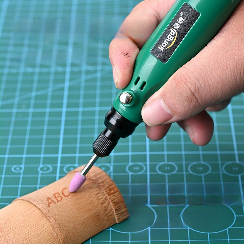 Ръчен електрически шлайф-полировач за нефрит и дърворезба — Quandi, презареждаема литиева батерия, полиране (Quandi; презареждаема литиева батерия; полиране)