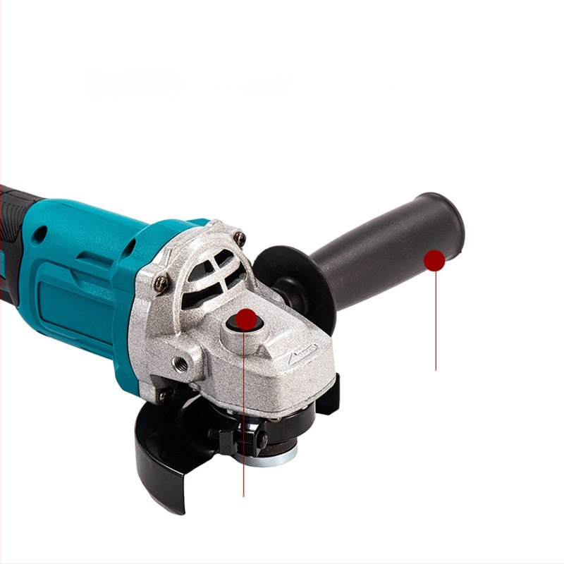 Rockita безжичен безчетков ъглошлайф, 21V, модел 404, с аксесоари