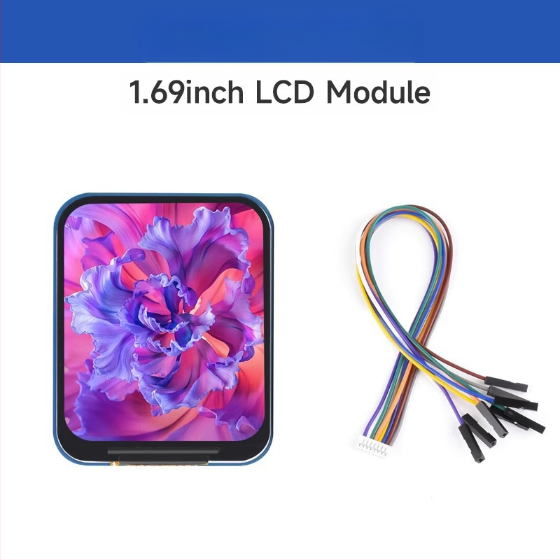 Caturda LCD дисплей със SPI интерфейс, ST7789V2 драйвер чип, резолюция 240×280