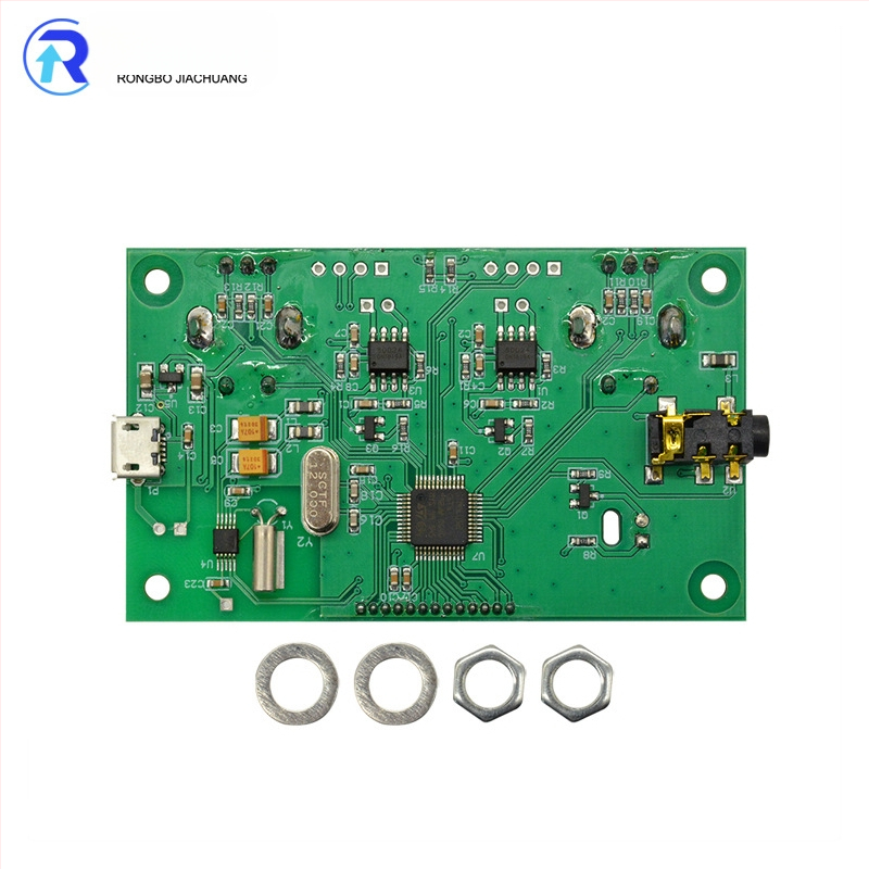 BITSHEEP FM приемник модул, 87-108MHz, стерео изход, безжично аудио, квадратен приемник