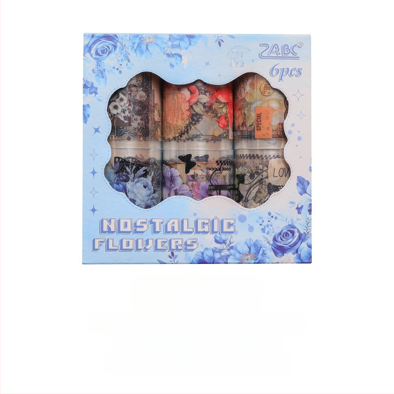 Σετ PET ταινιών και αυτοκόλλητων για DIY ημερολόγια – Διαφανές, αδιάβροχο ρομαντικό φλοράλ σχέδιο; Υλικό: PET; Κατασκευή: Ημιχειροποίητο και ημιμηχανοποιημένο; Μάρκα: Other; Άδεια IP: Όχι