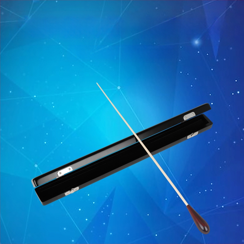 Дирижерска палка, Материал: maple fiberglass, Модел: BT-04, Размери: 44×3.5×3.5, С кутия за съхранение, За музикални инструменти