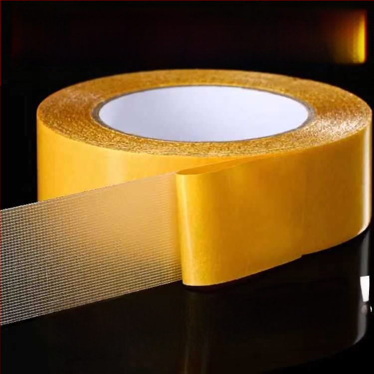 Mrežasta dvostruka ljepljiva traka, visoka adhezija, tkaninska podloga, za montiranje na zid, bez ostataka ljepila