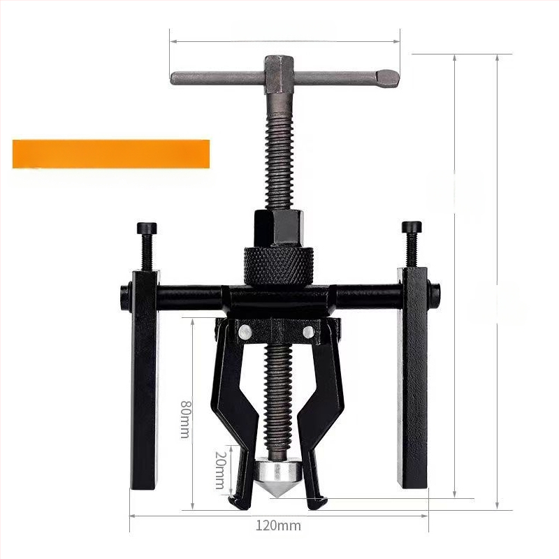 Тризъбов дърпател за лагери с вътрешен отвор, за сферични ролкови лагери; регулирам 15–45, стоманен инструмент 45, лицензирана частна марка