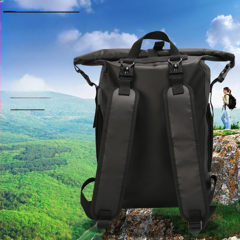 Unisex atsparus vandeniui kuprinė lauko sportui su šlapių ir sausų atskyrimu