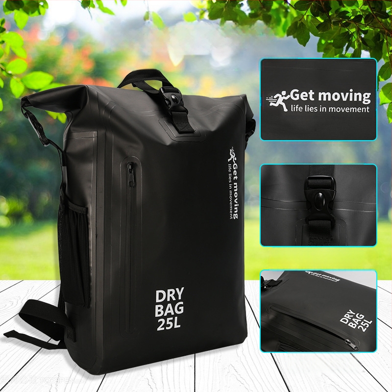 Unisex atsparus vandeniui kuprinė lauko sportui su šlapių ir sausų atskyrimu