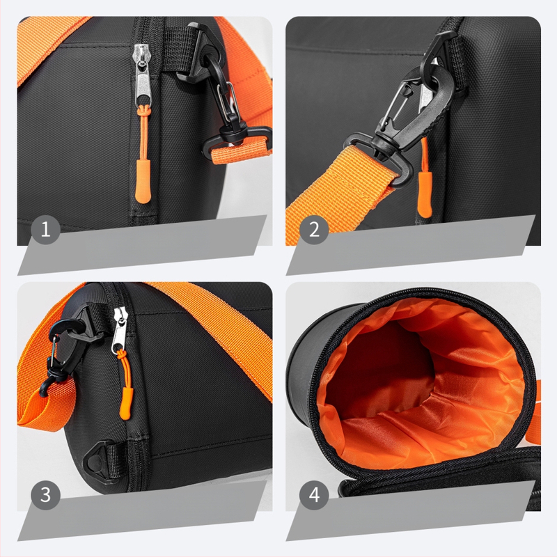 Krosbody sportinė rankinė su sausas–šlapias atskyrimu, ultra lengvas PU audinys, lauko sportams (Pavasaris 2025)