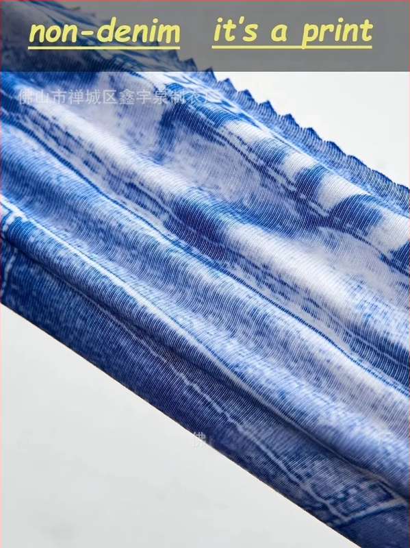 Dječje pletene legice s motivom leptira i čipkastim detaljima u denimu stilu, 100% poliester, srednji pojas, proljeće–jesen