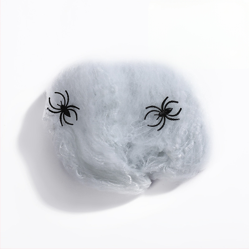 Εποχιακό διακοσμητικό Χάλογουιν: ιστός αράχνης από ύφασμα, ραμμένο, προσαρμοζόμενο, αδειοδοτημένη ιδιωτική ετικέτα