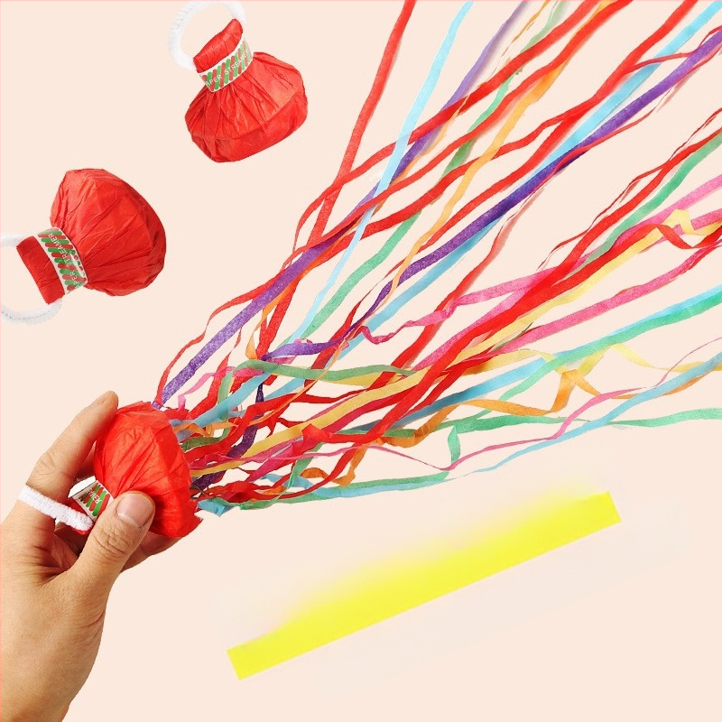 Esküvői rendezvényekhez készült dekorációs rekvizitek – papírszalag húzható virág dizájn