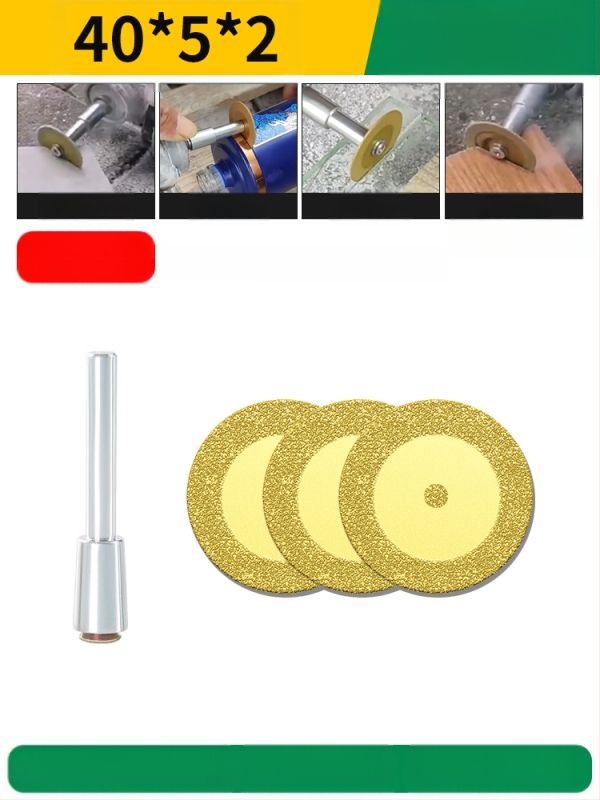 Бразиран диамантен режещ диск за електрическа бормашина — мрамор, керамика и нефрит; премахване и почистване на фуги