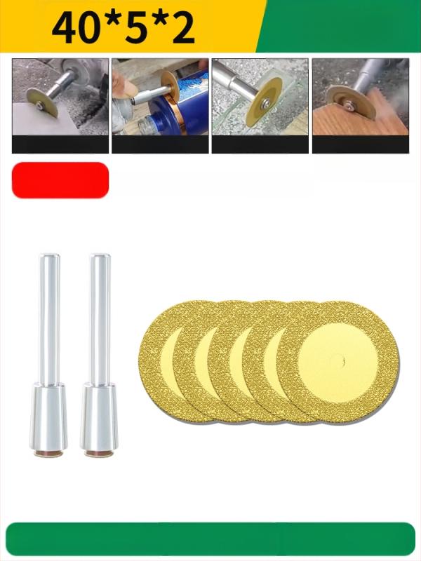 Бразиран диамантен режещ диск за електрическа бормашина — мрамор, керамика и нефрит; премахване и почистване на фуги