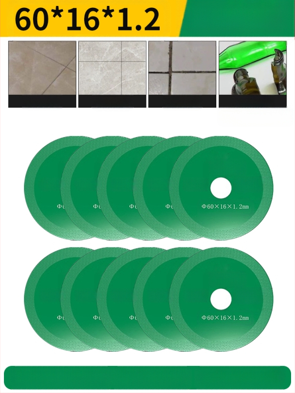 Бразиран диамантен режещ диск за електрическа бормашина — мрамор, керамика и нефрит; премахване и почистване на фуги