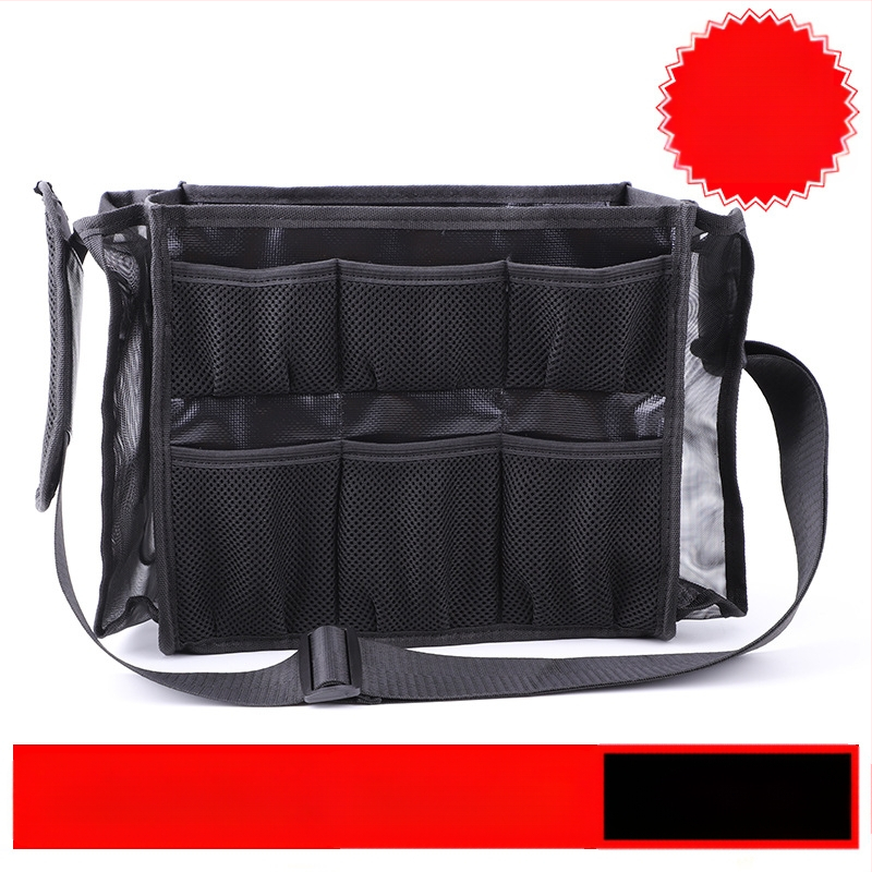 Profesionalus makiažo menininkų krepšys su juosmens dizainu, dėmėms atspari, ypatingai didelė talpa; Grynas turinys: 300