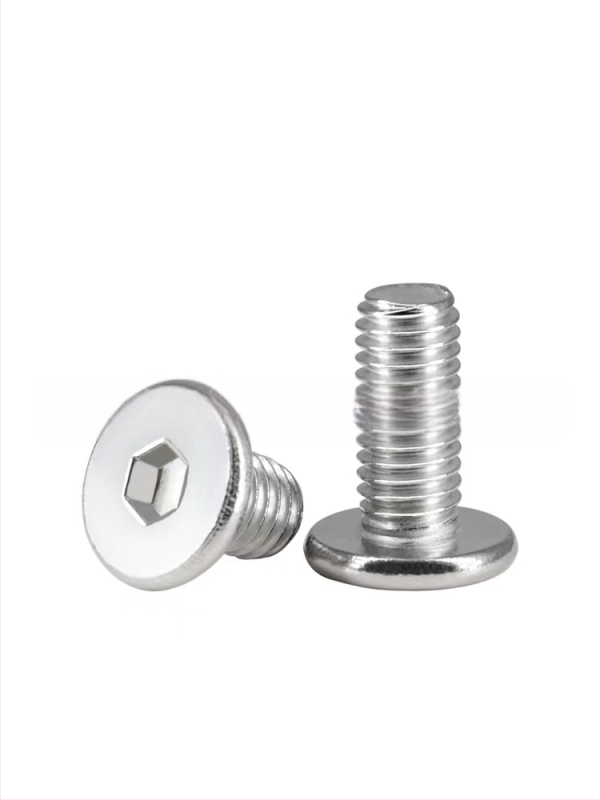 Fasseng винтове с плоска глава, шестогранни, A2-70, JB/ZQ 4352-2006