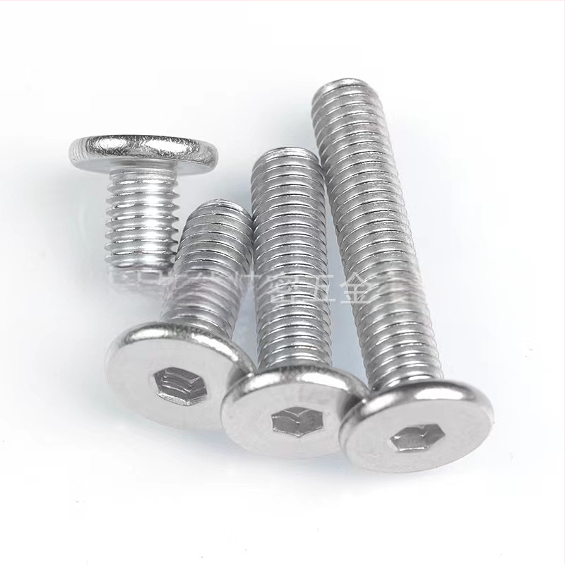 Fasseng винтове с плоска глава, шестогранни, A2-70, JB/ZQ 4352-2006