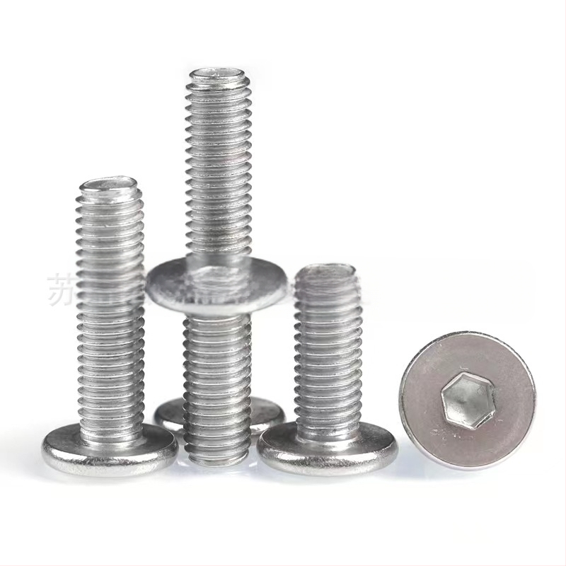 Fasseng винтове с плоска глава, шестогранни, A2-70, JB/ZQ 4352-2006