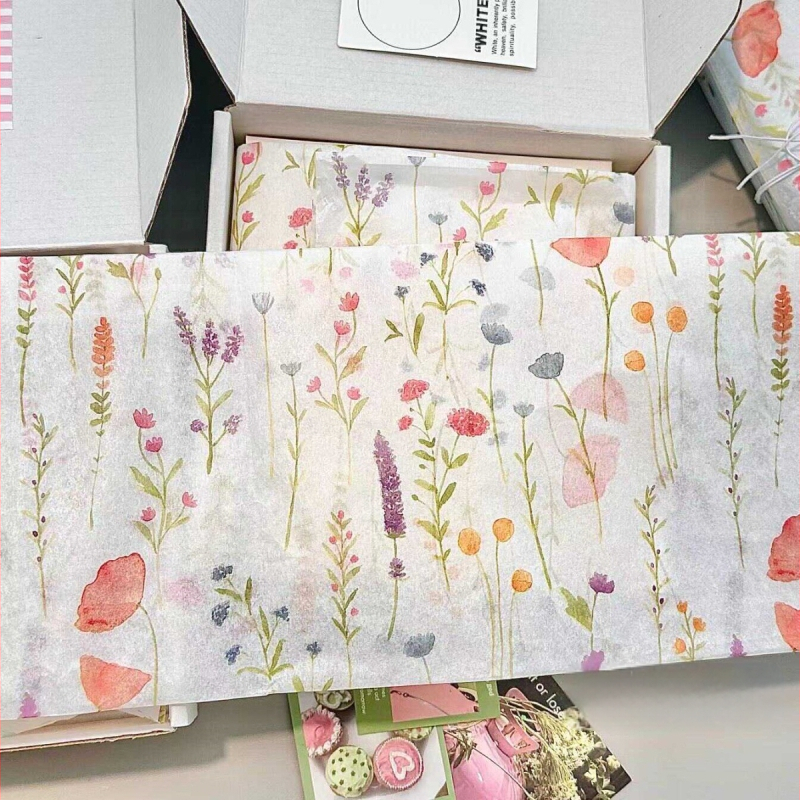 Įvyniojimo popierius – Vasaros gėlių serija (Jade Maple); Prekės ženklas: Jade Maple; Pakuotės lygis: Jade Maple; Medžiaga: Kita; Meistrystė: Kita