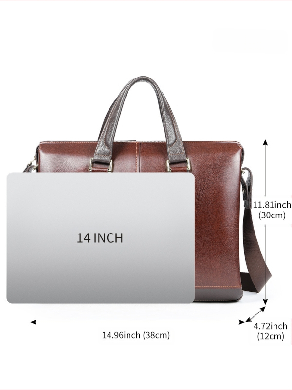 Äri kott ehtsast nahast – linnaline lihtsus, pealmine veisnahk kiht, ühetooniline välimus, vooder polüester-puuvillane