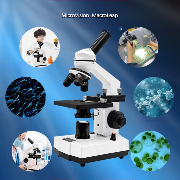 HD veterinarinis mikroskopas spermos analizei ir patogenų detekcijai šunims, kiaulėms ir žuvims (laboratorijos lygis)