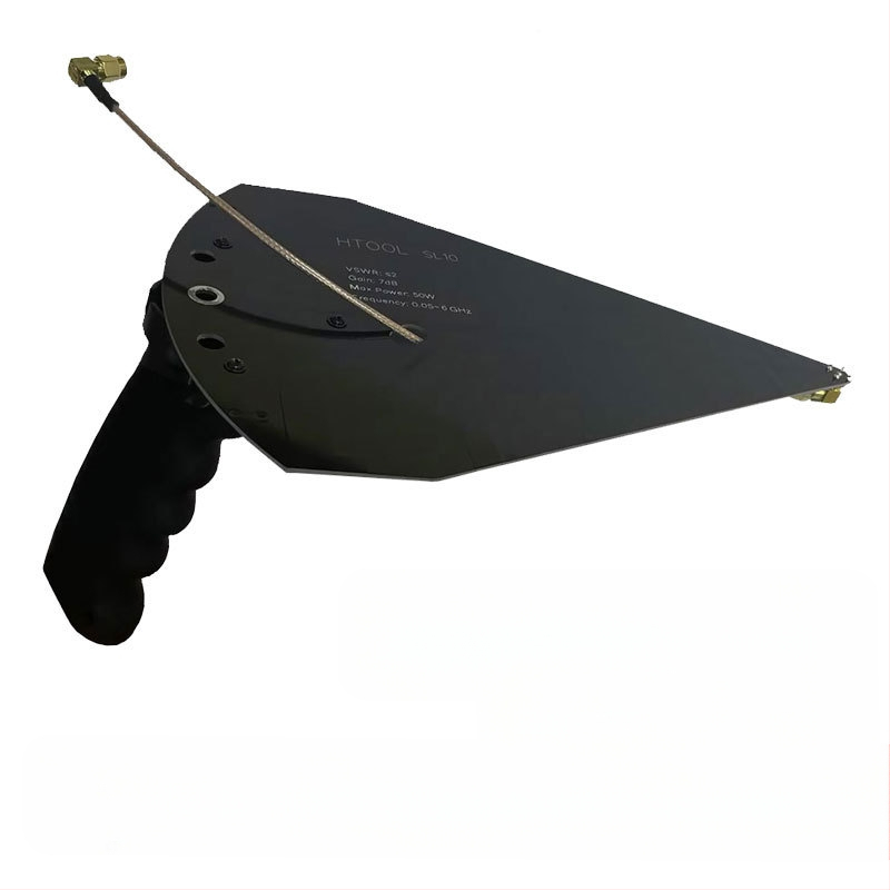 SL1050M 6 GHz лог-периодична антена, ръчна насочена, с висок коефициент на усилване, широколентов EMC