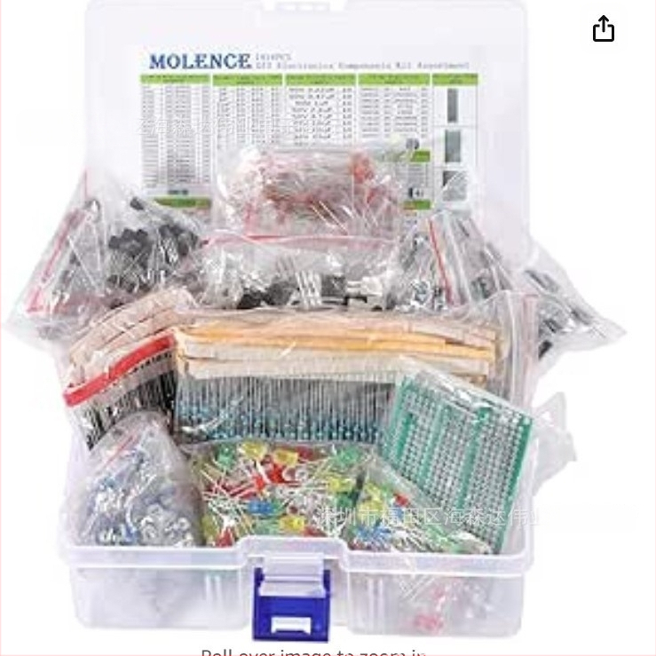 Комплект от електронни компоненти за Arduino UNO R3, Raspberry Pi и Arduino Mega2560 – двустранна алуминиева основа, твърд, за DIY