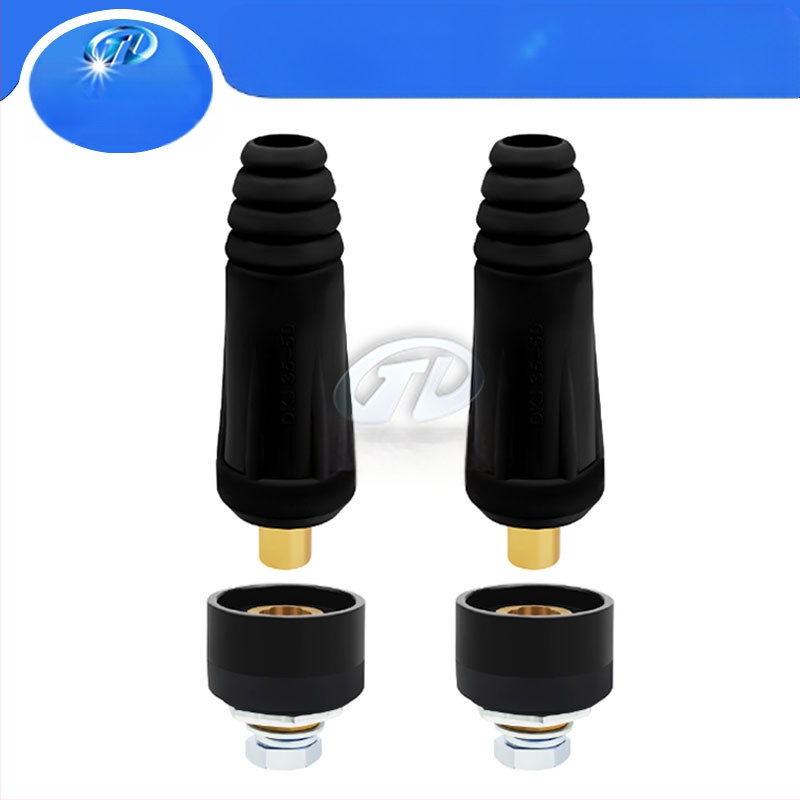 Zavarivački pribor DKJ10-25, europski brzi priključak/utikač Gitty, set od 4 komada