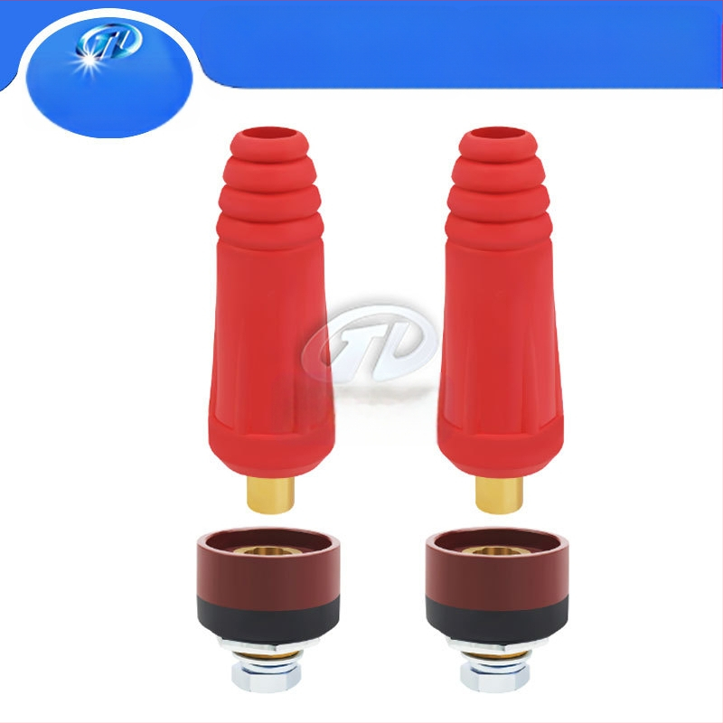 Zavarivački pribor DKJ10-25, europski brzi priključak/utikač Gitty, set od 4 komada