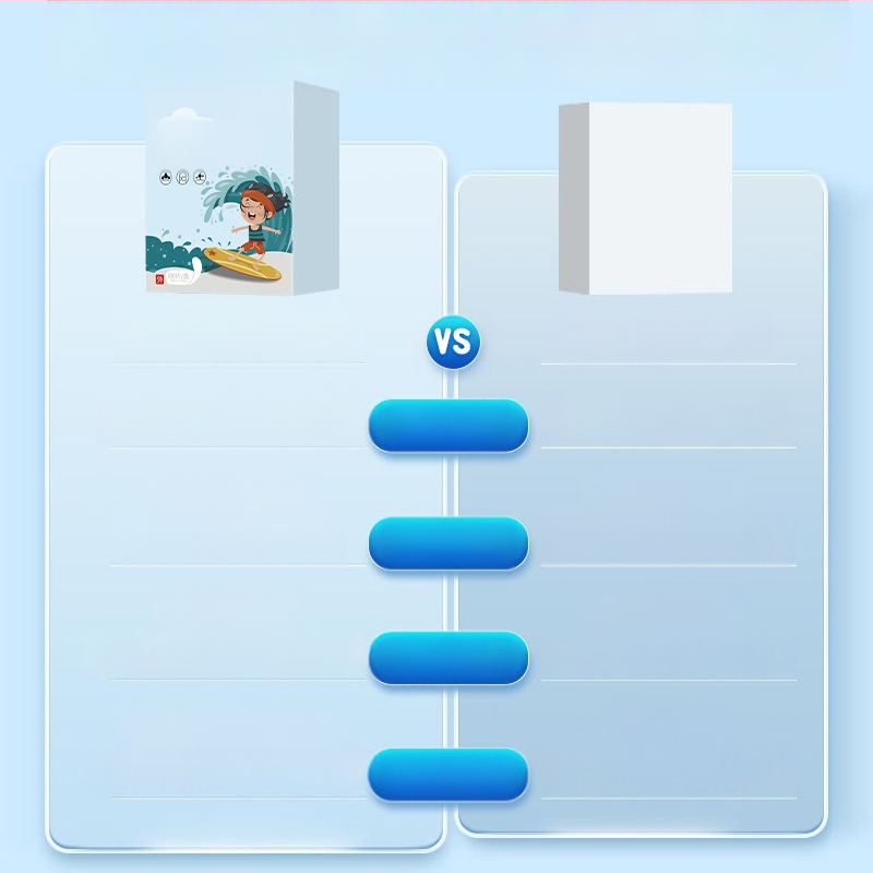 Παιδικός αδιάβροχος επίδεσμος σε μορφή καρτούν, μιας χρήσης, απαλό PE υλικό, 100 τεμάχια ανά κουτί, μάρκα Miaoqiling