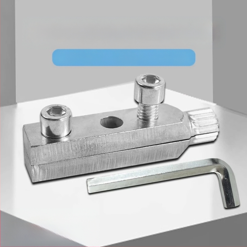 Многофункционален екстрактор за счупени резби и винтове за кранове и водопроводи, съвместим с електрически ъглов шлайф, 24V